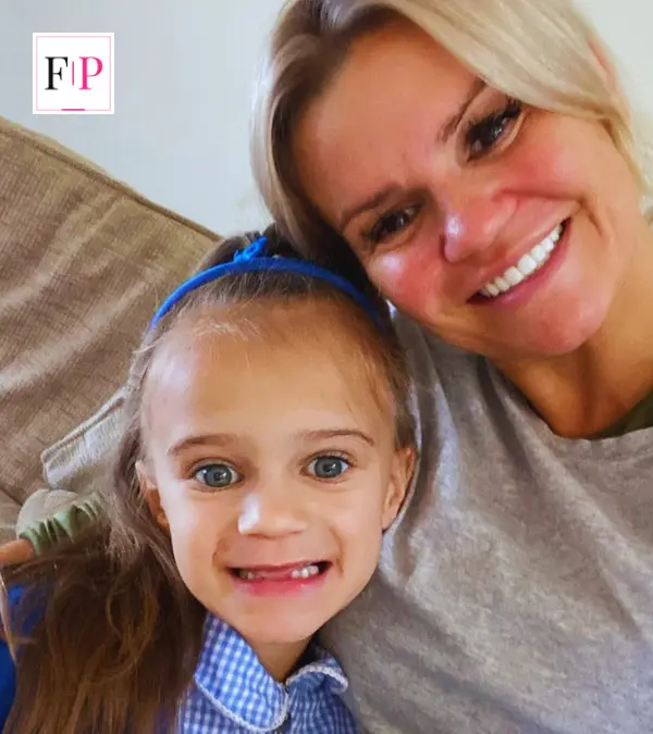 Kerry Katona with her lookalike daughter Lilly-Sue