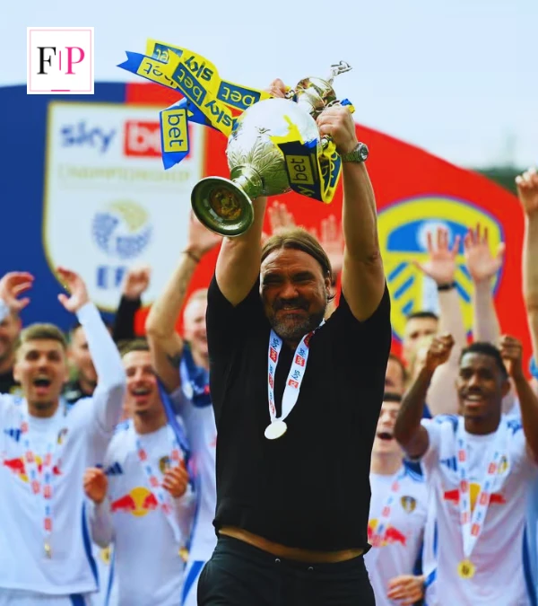 Daniel Farke: 7 Career Highlights From Lippstadt to Leeds Daniel Farke celebrates Championship promotion with Leeds players