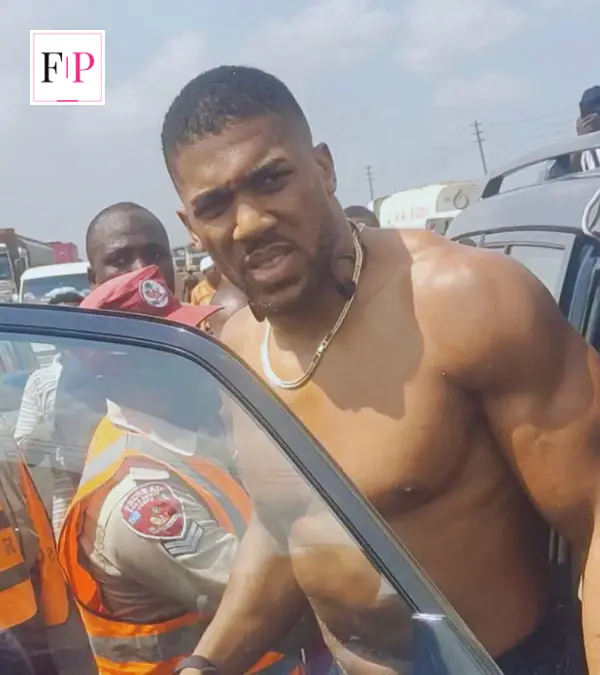 Anthony Joshua Car Crash