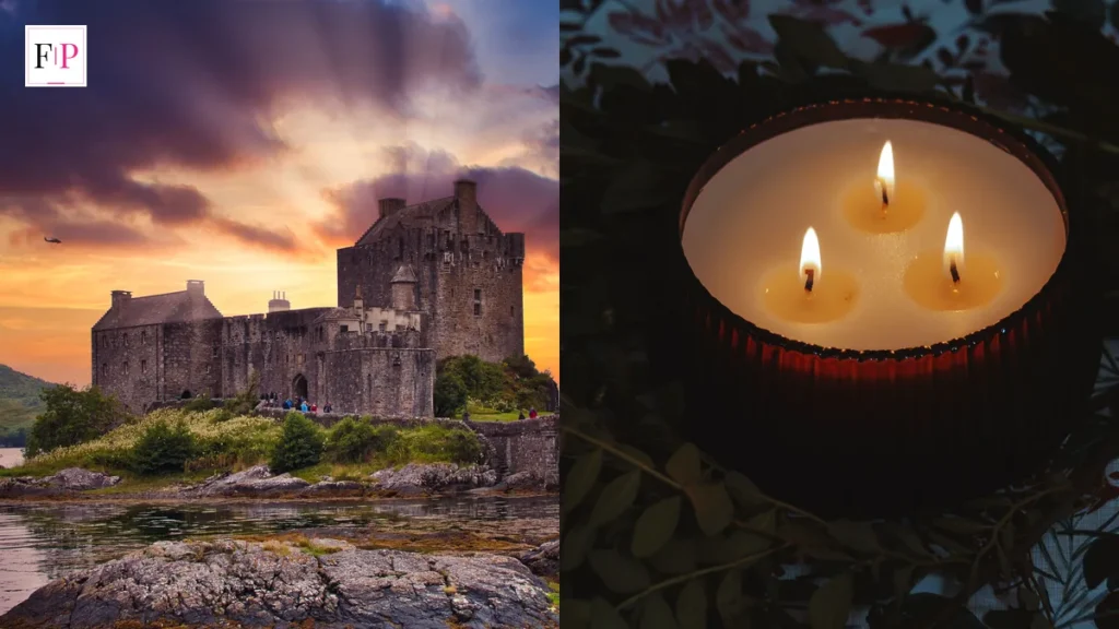 Celebrity Traitors Episode 4: Date, Recap & Shock Exits A Scottish castle at sunset and a candlelit table — the castle world of celebrity traitors episode 4