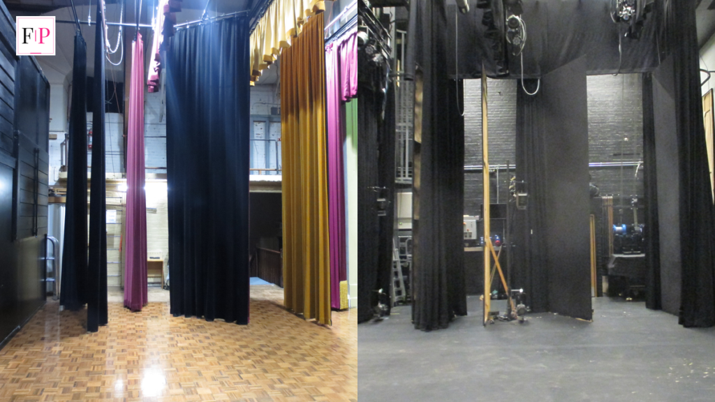 Theatre stage curtains — the stage where Ian Charleson built his acting legacy