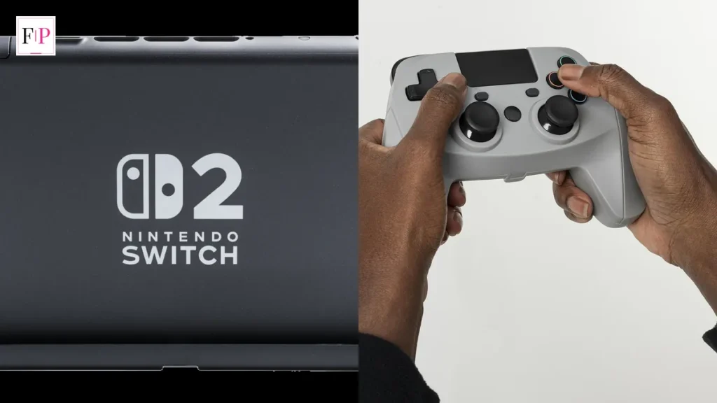 Nintendo Switch 2 Price: UK Cost, Bundles and Deals The Nintendo Switch 2 console and hands holding a game controller — checking the nintendo switch 2 price in the UK