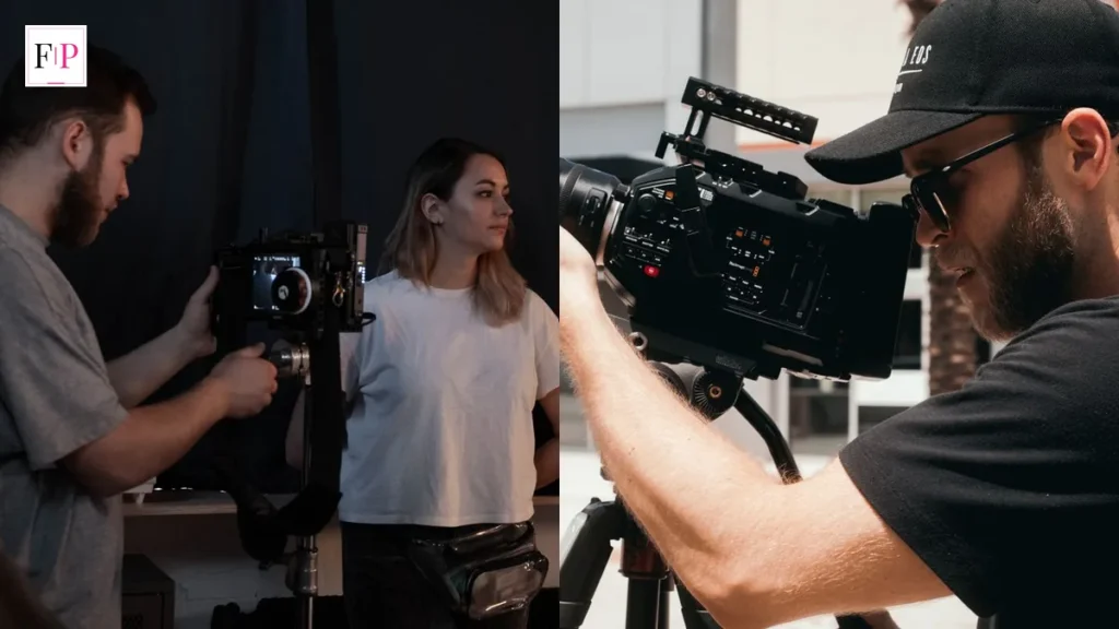 A cameraman recording in a television studio and a documentary filmmaker filming outdoors — who is ross kemp